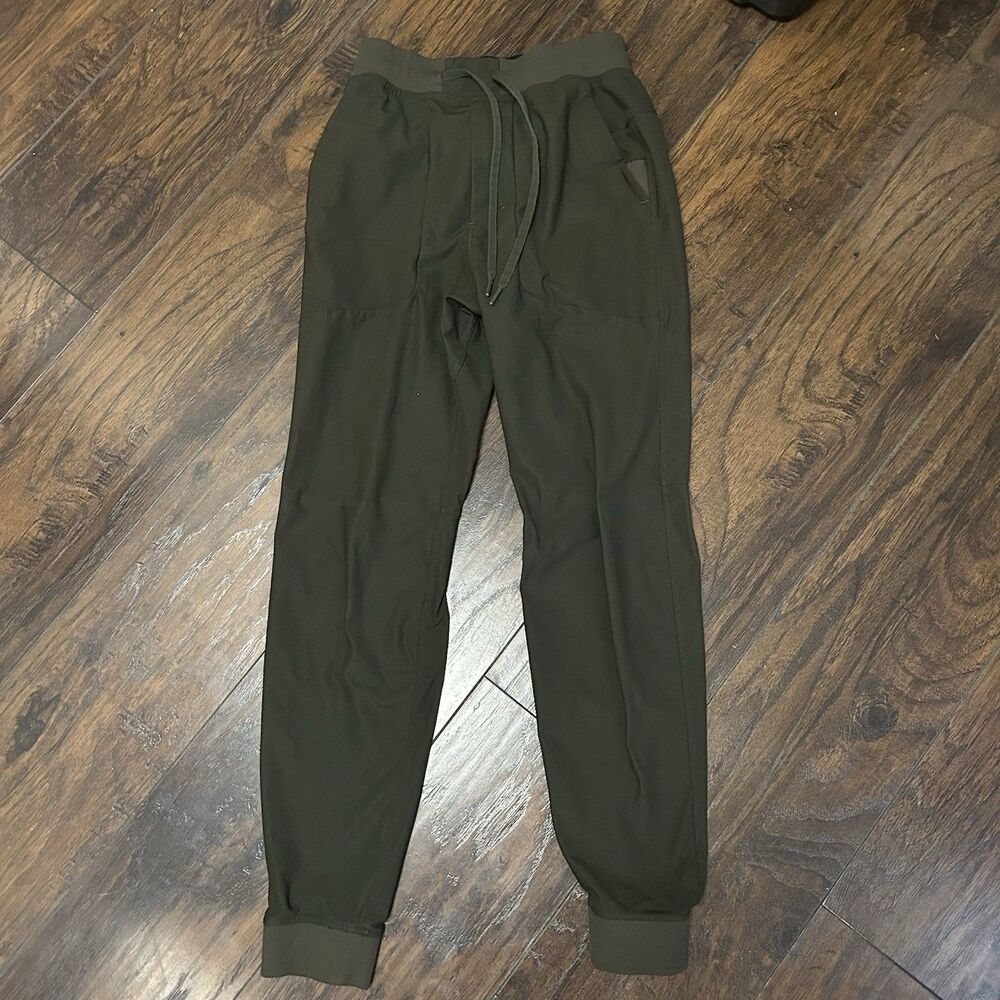 Lululemon ABC Jogger Pants Mens XS Green Warpstreme Stretch Athleisure